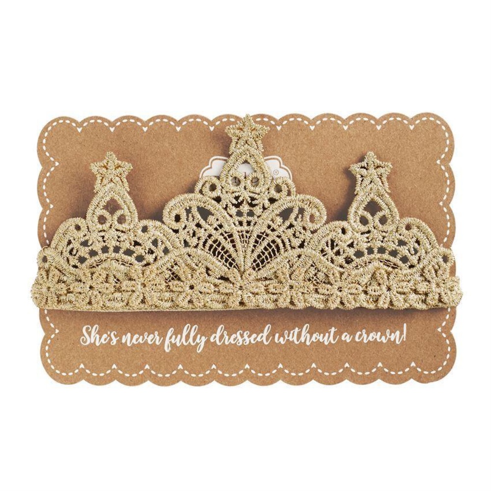 Lace Crochet Crown Headband
